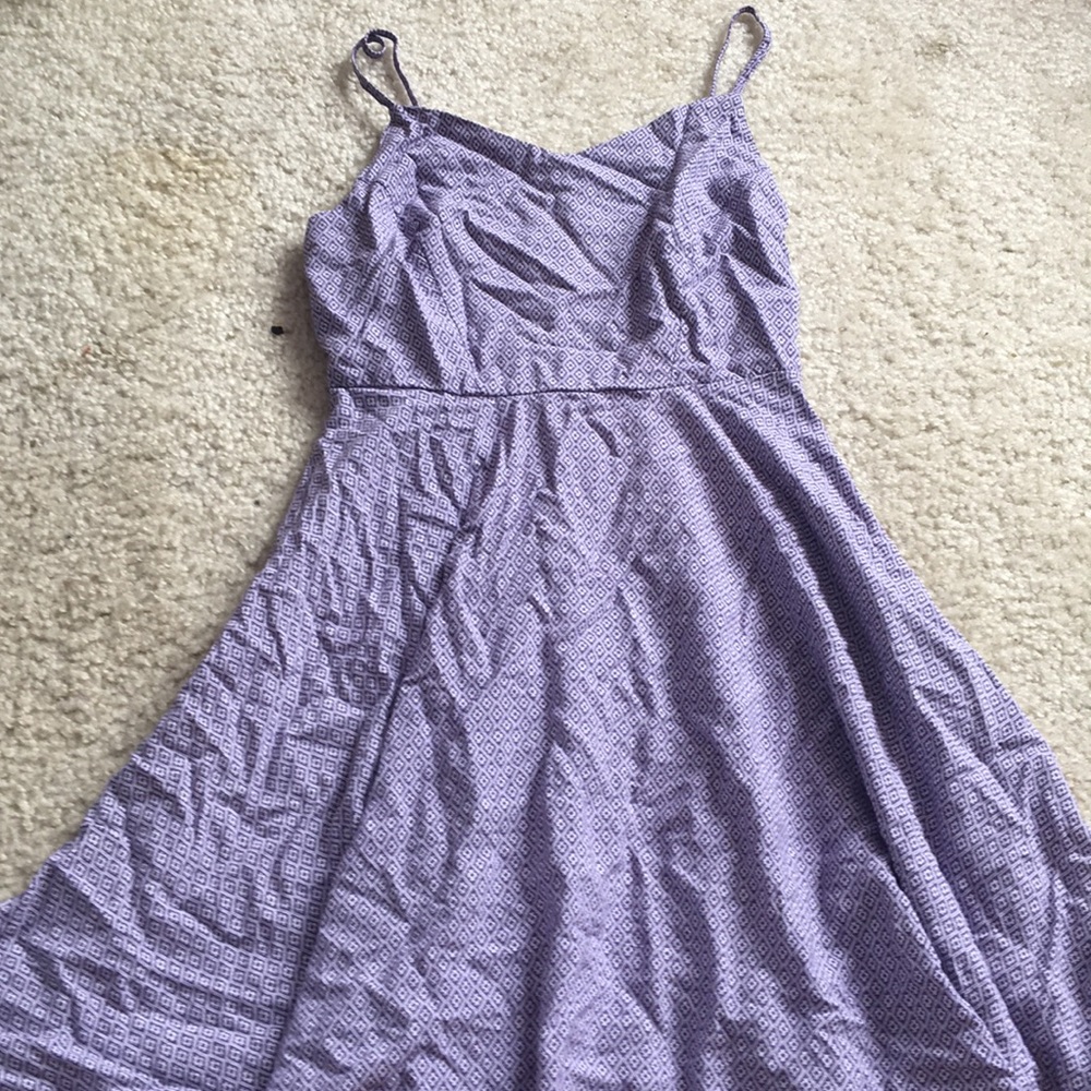 Purple sun dress